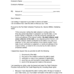 Collection Dispute Letter Pdf: Fill Out & Sign Online  DocHub For Credit Report Dispute Letter Template