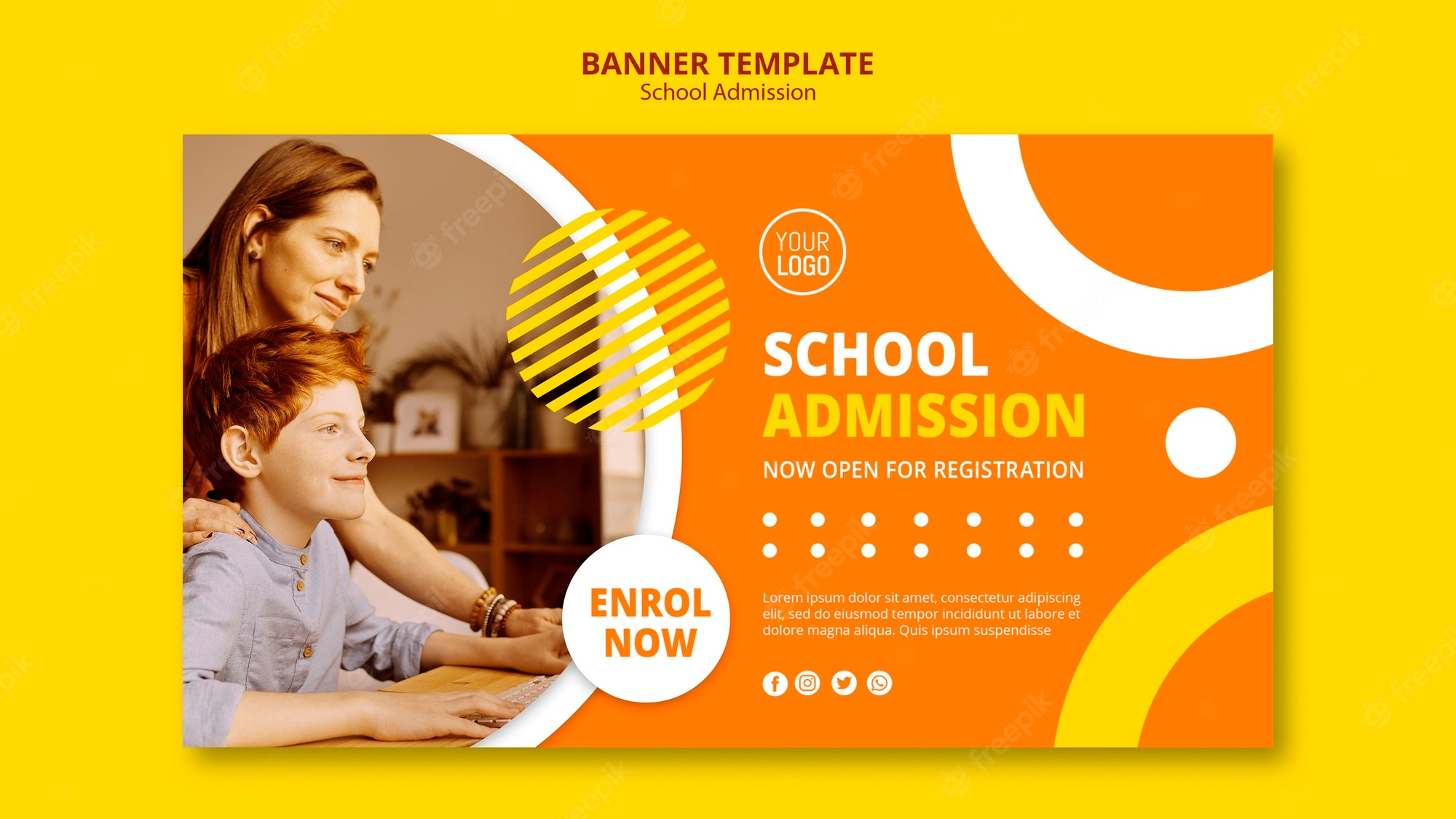 College Banner PSD, 10,10+ High Quality Free PSD Templates for  Regarding College Banner Template
