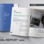 Company Business Annual Report Template For Free Annual Report Template Indesign