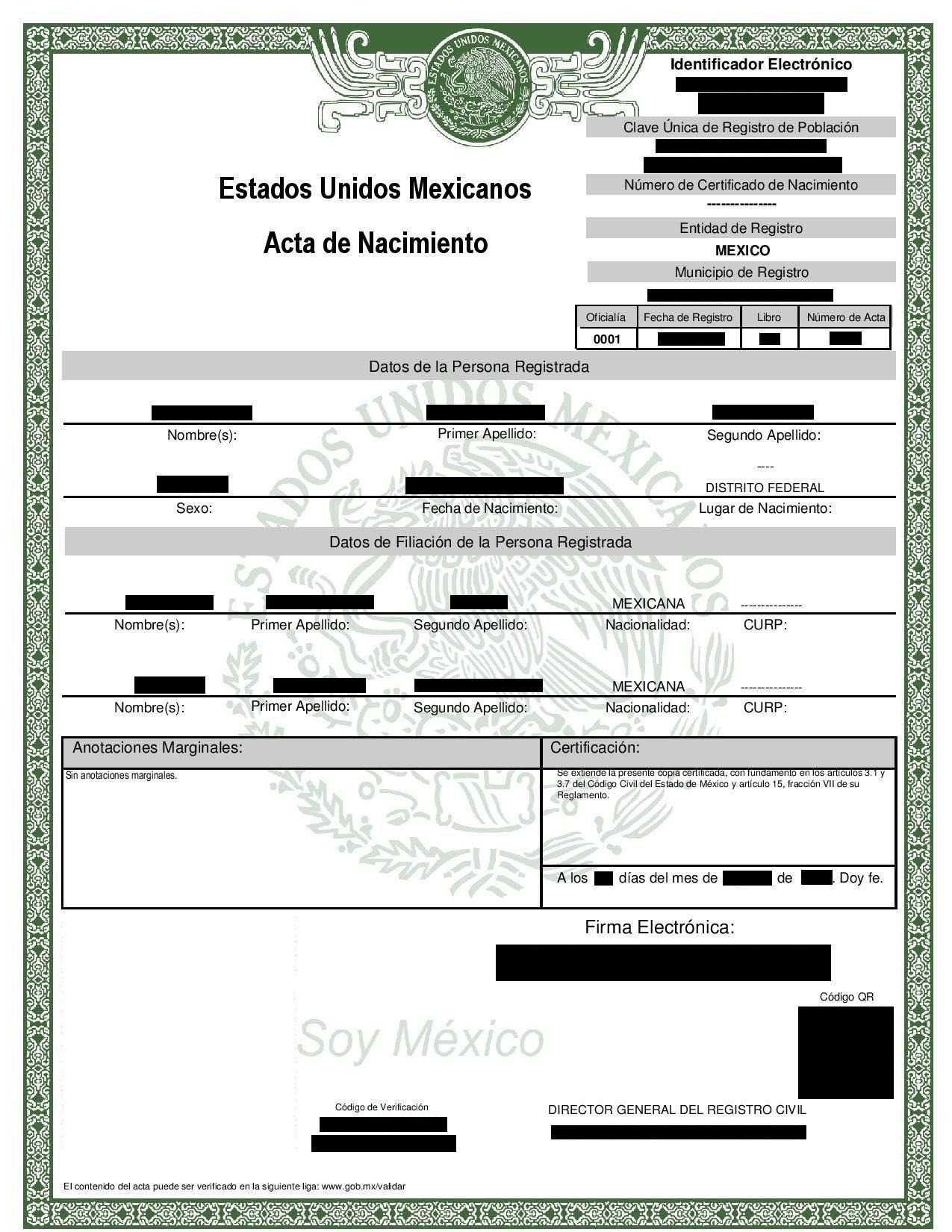 Comprehensive 10 Step Guide To USCIS Birth Certificate Translation  Throughout Birth Certificate Translation Template English To Spanish