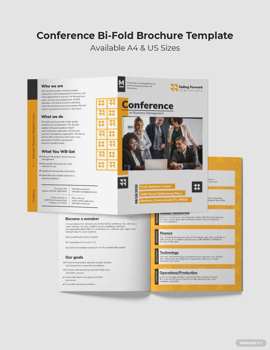 Conference Brochures Templates Word – Design, Free, Download  Intended For Free Brochure Templates For Word 2010