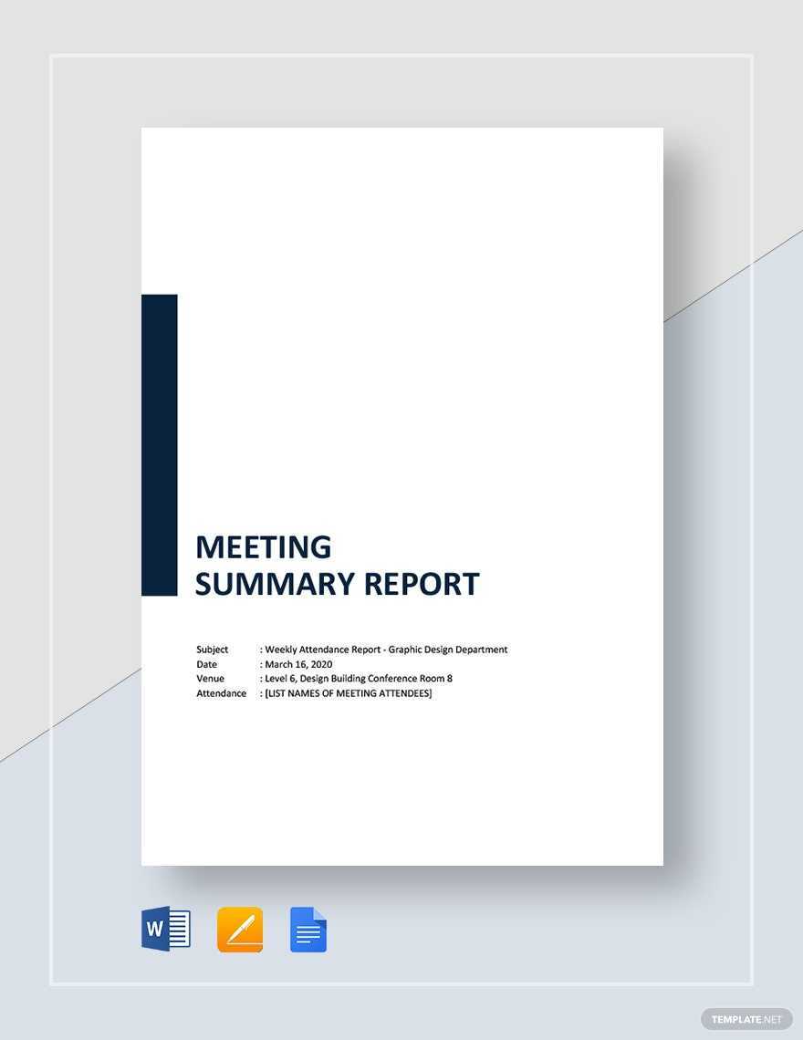 Conference Reports Templates - Format, Free, Download Template Conference Reports Templates - Format, Free, Download Template