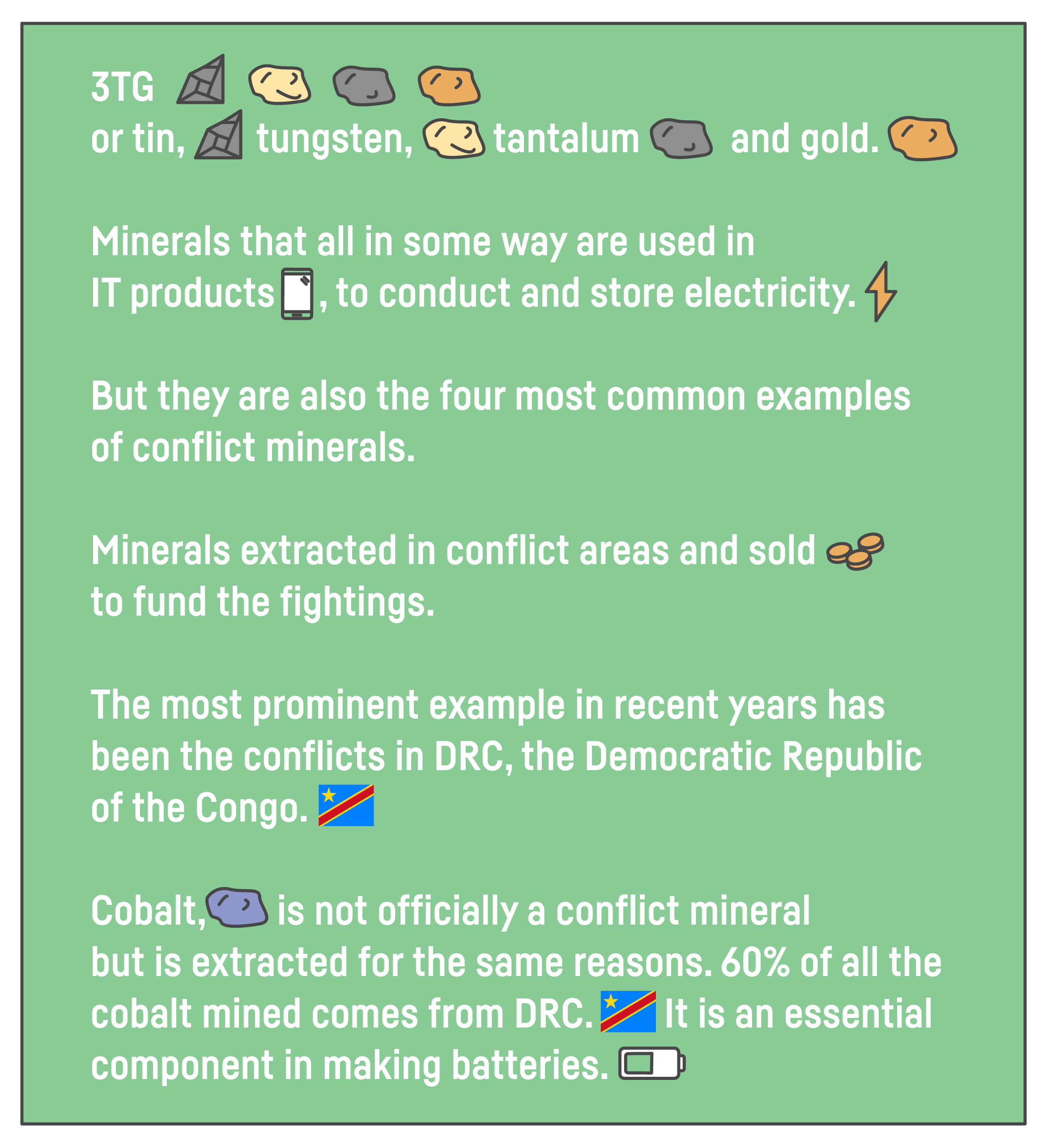 Conflict Minerals Used In IT Products Drive Wars And Human Rights  Intended For Conflict Minerals Reporting Template