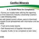 Conflict Minerals Vendor Training