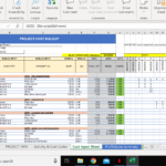 Construction Budget Excel Template / Cost Control Template – WebQS Intended For Construction Cost Report Template