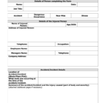 Construction Incident Report Template - Fill Online, Printable