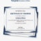 Construction Safety Certificate Template – Word  Template