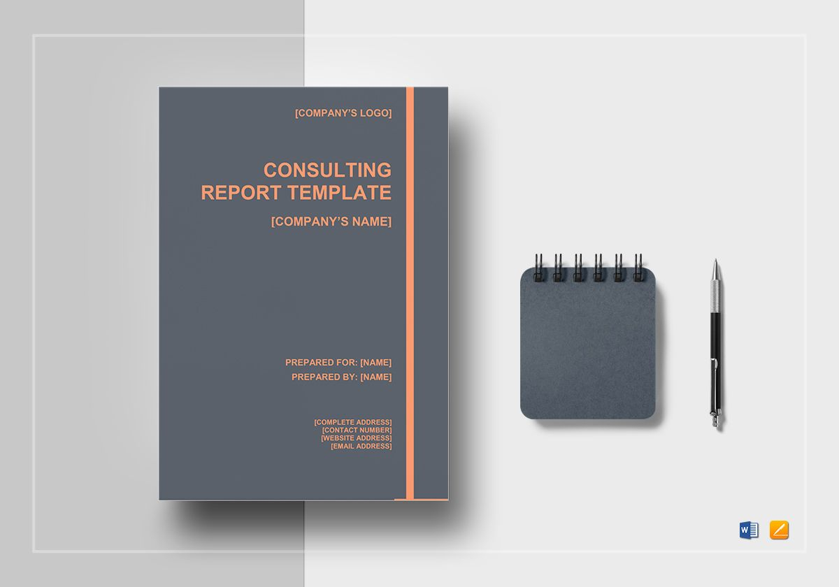 Consulting Report Template in Word, Google Docs, Apple Pages Pertaining To Consultant Report Template