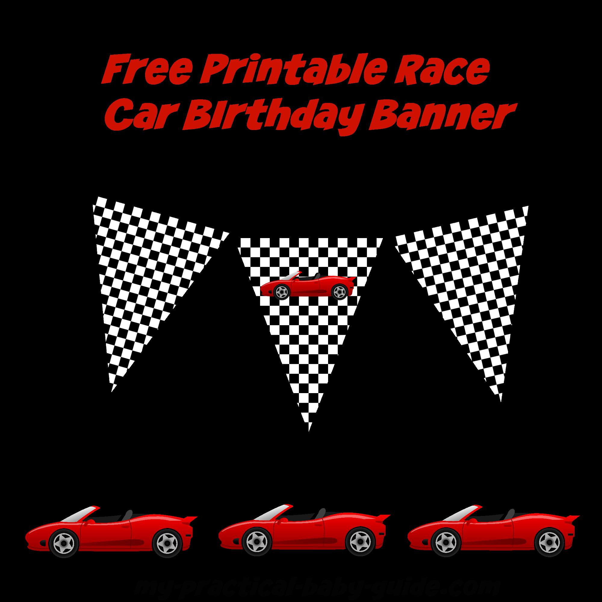 Coolest Car Birthday Ideas - My Practical Birthday Guide Pertaining To Cars Birthday Banner Template