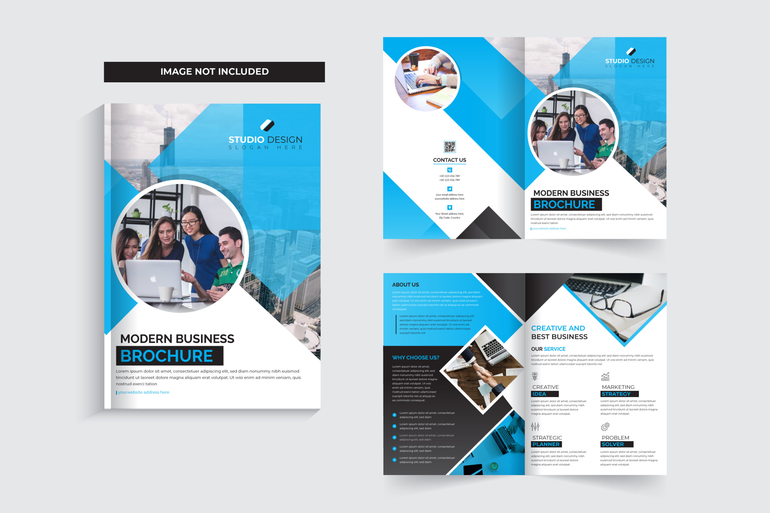 Corporate Brochure Vector Art, Icons, and Graphics for Free Download