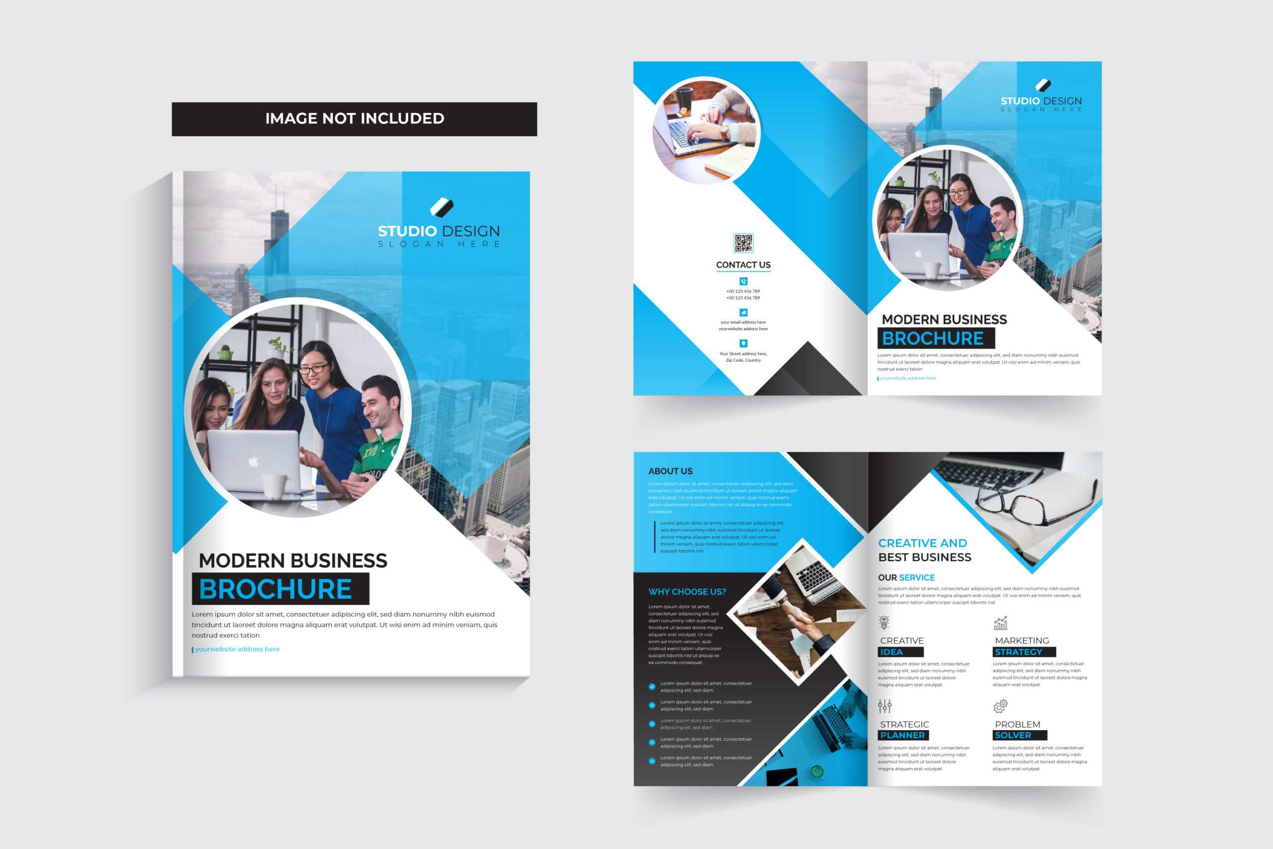 Corporate Brochure Vector Art, Icons, And Graphics For Free Download For Professional Brochure Design Templates