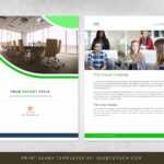 Corporate Report Design Template In Microsoft Word – Used To Tech Regarding It Report Template For Word