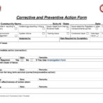 Corrective Action Report – 10+ Examples, Format, Pdf  Examples With Corrective Action Report Template