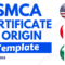 Create And Download A USMCA Certificate Of Origin Form  IncoDocs Inside Certificate Of Origin Form Template