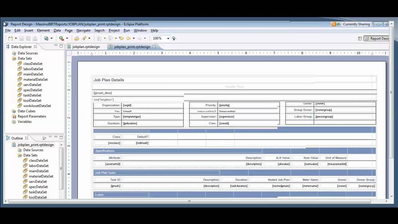 Creating BIRT Reports For IBM Maximo – Ontracks Consulting Webcast For Birt Report Templates