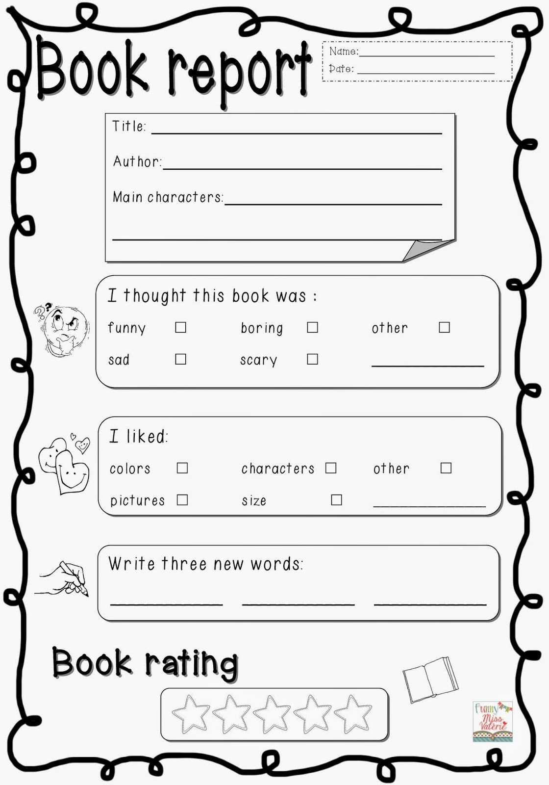 Creative Book Report Template With Regard To Skeleton Book Report Template