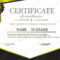 Creative Certificate Of Appreciation Award Template Illustration  In Formal Certificate Of Appreciation Template