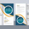 Creative Corporate Modern Business Trifold Brochure Template  Within Letter Size Brochure Template