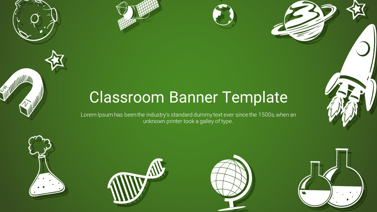 Creative Google Classroom Banner Template Presentation Throughout Classroom Banner Template