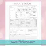 Critical Care Nurse Report Sheet Day Shift V10 Inside Icu Report Template