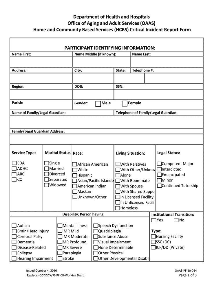 Critical Incident Report Template – Fill Online, Printable  Intended For Serious Incident Report Template