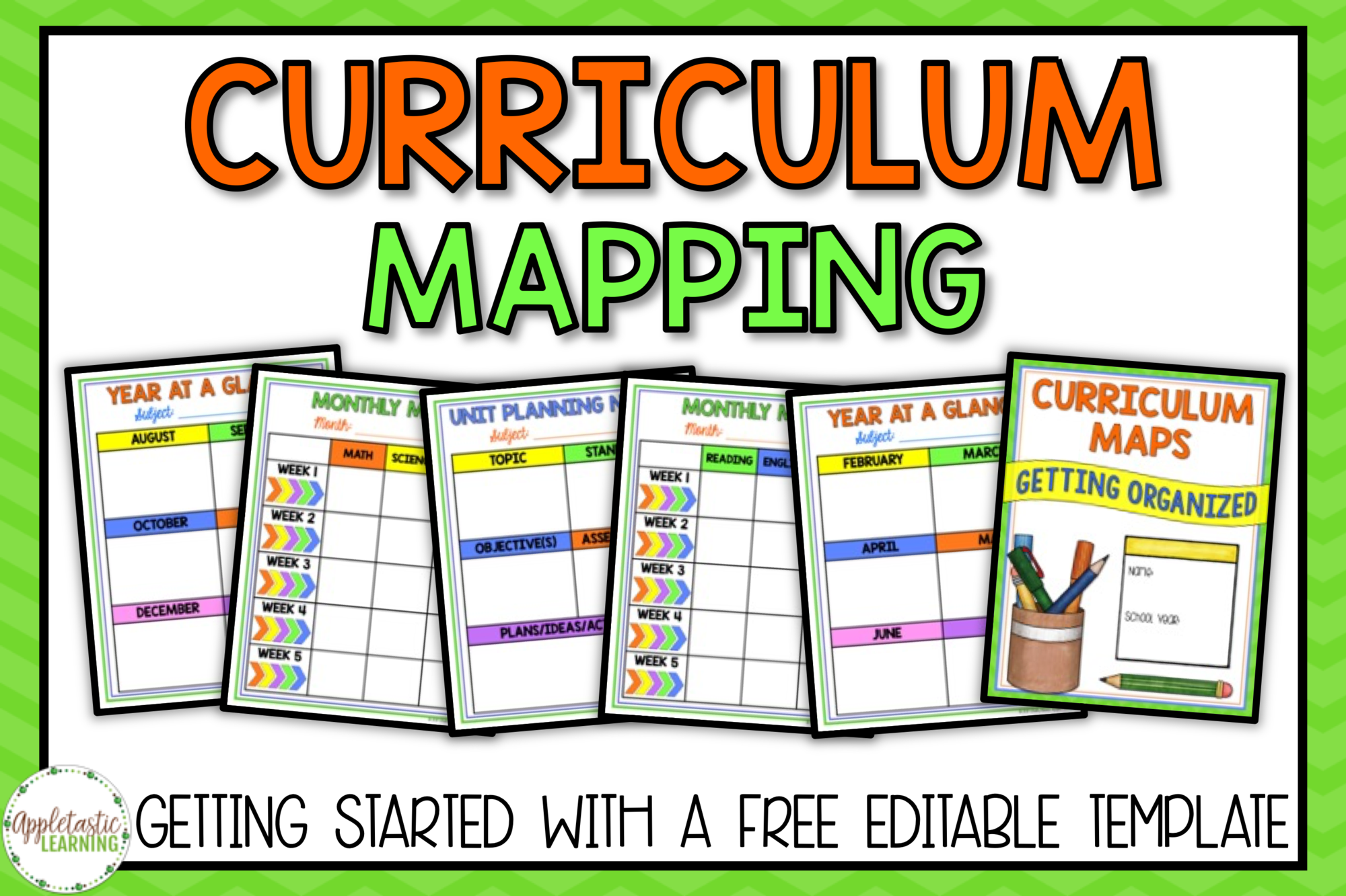 Curriculum Mapping - Grab a FREE, Editable Template NOW! Pertaining To Blank Curriculum Map Template