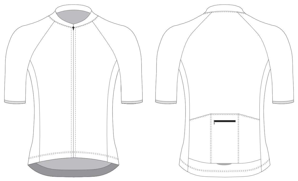 Custom Blank Cycling Jersey Design Template – CyclingBox Regarding Blank Cycling Jersey Template