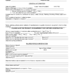 Customer Accident/Incident Report Form Download Printable PDF For Customer Incident Report Form Template