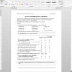 Customer Satisfaction Survey ISO Template With Regard To Customer Satisfaction Report Template