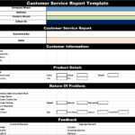 Customer Service Report Template – Free Report Templates With Customer Contact Report Template