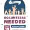 Customize 10+ Volunteer Flyers (portrait) Templates Online – Canva Throughout Volunteer Brochure Template