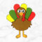 Cut And Paste Turkey Craft For Kids With Free Template In Blank Turkey Template