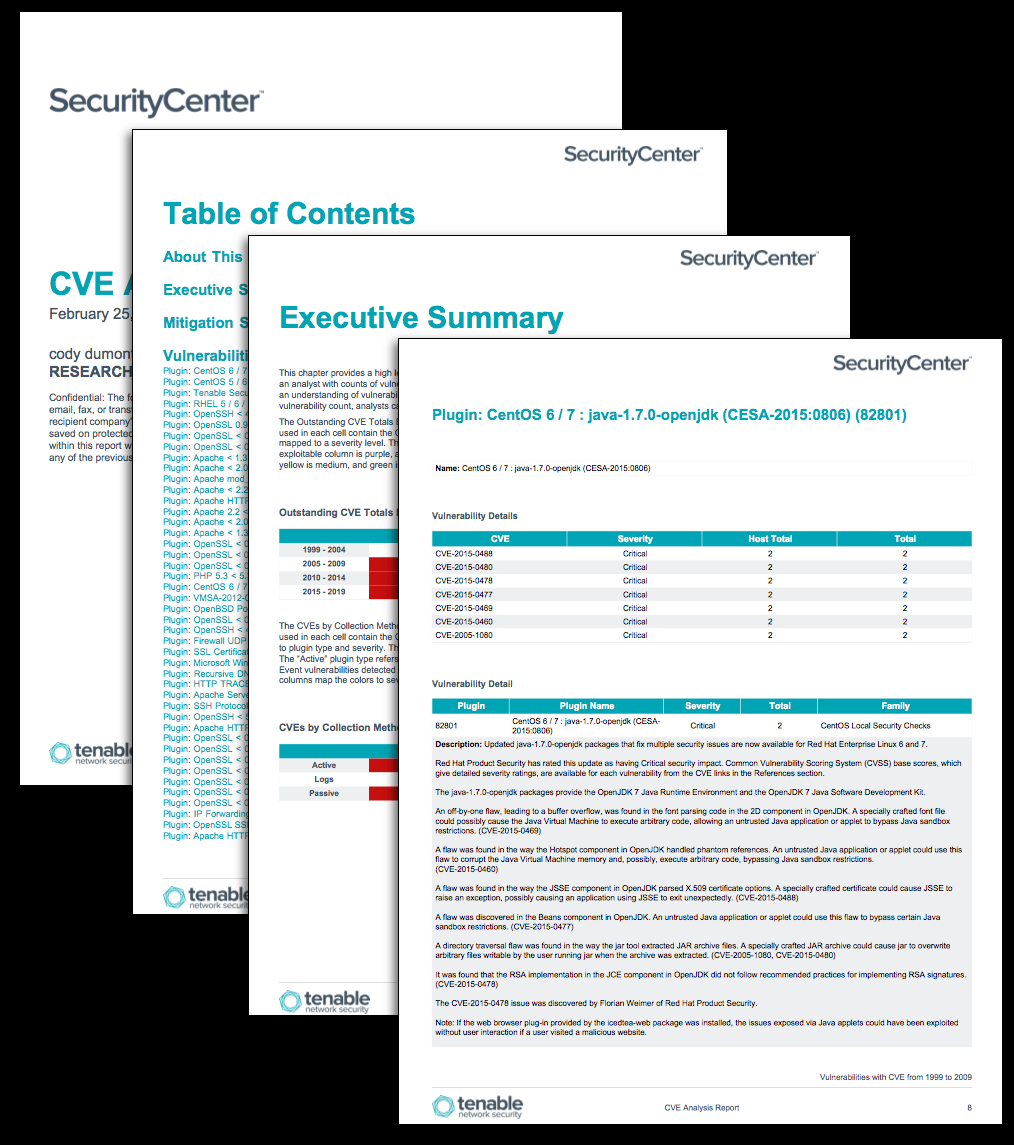 CVE Analysis Report - SC Report Template  Tenable® Pertaining To Company Analysis Report Template