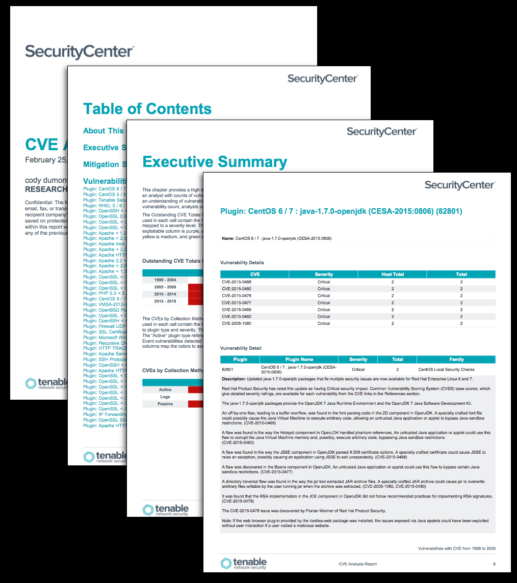 CVE Analysis Report – SC Report Template  Tenable® Pertaining To Company Analysis Report Template