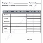Daily Report Template Blank Printable [PDF, Excel & Word] In Daily Report Sheet Template