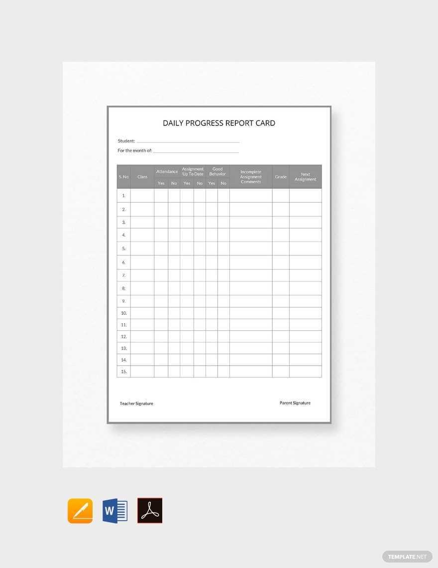 Daily Report Templates Pdf – Format, Free, Download  Template