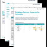 Database Summary Report – SC Report Template  Tenable® With Template For Summary Report