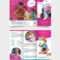 Day Care Tri Fold Brochure Template – Illustrator, PSD Template