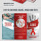 Day Of Fight With AIDS – Premium Tri Fold PSD Brochure Template  Inside Hiv Aids Brochure Templates