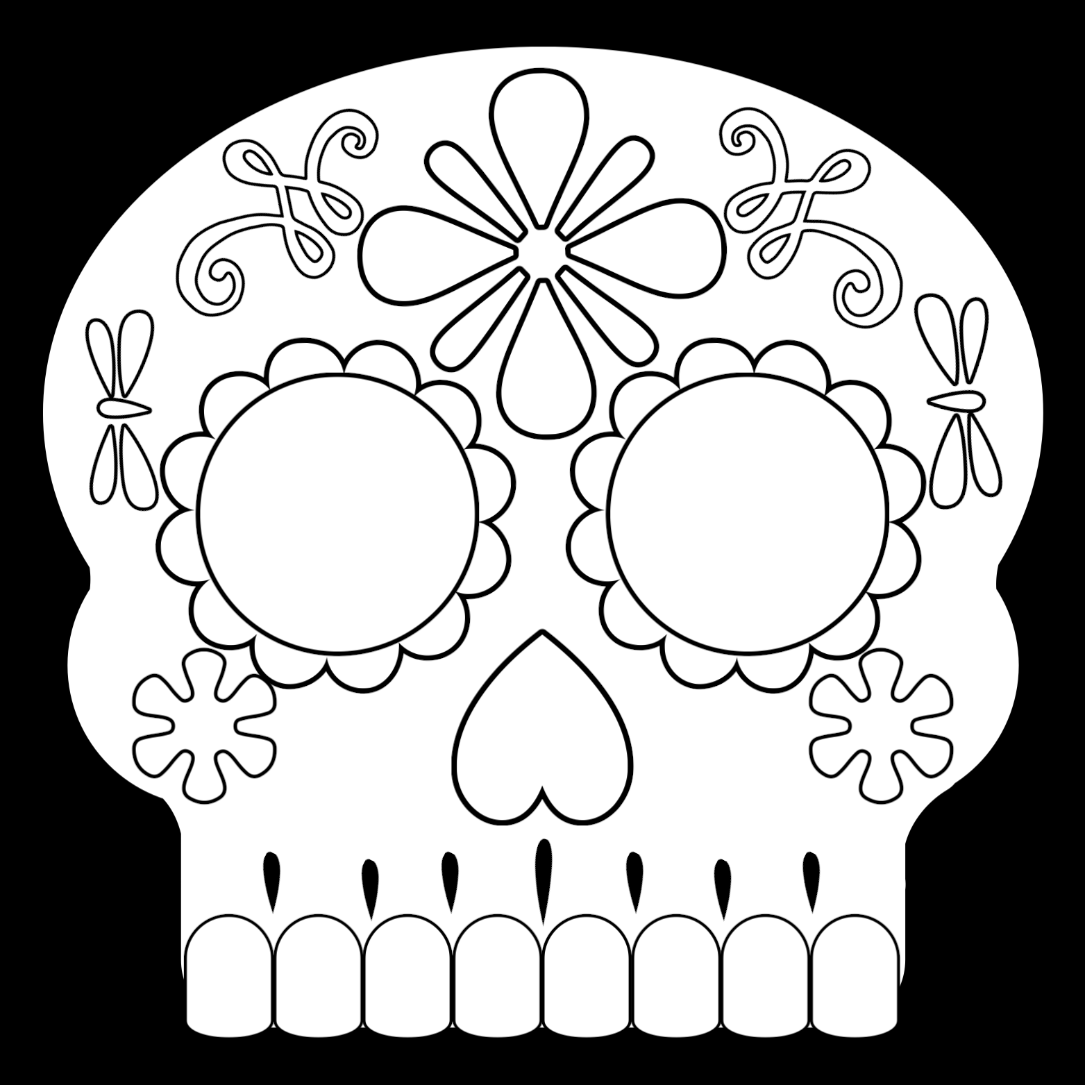 Day of the Dead Masks Sugar Skulls Free Printable - Paper Trail Design For Blank Sugar Skull Template Day of the Dead Masks Sugar Skulls Free Printable - Paper Trail Design For Blank Sugar Skull Template