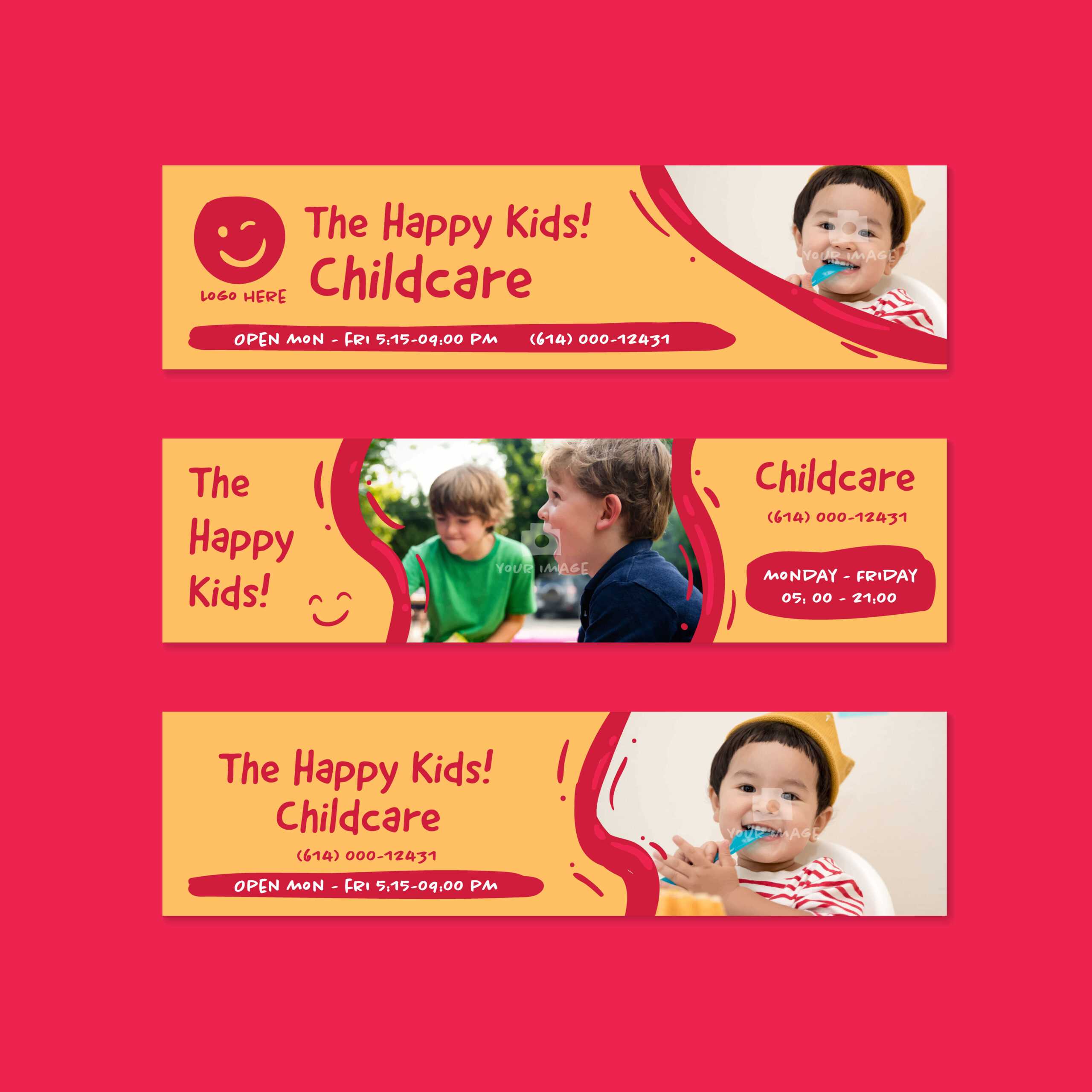 Daycare Flyer Vector Art, Icons, and Graphics for Free Download Within Daycare Brochure Template