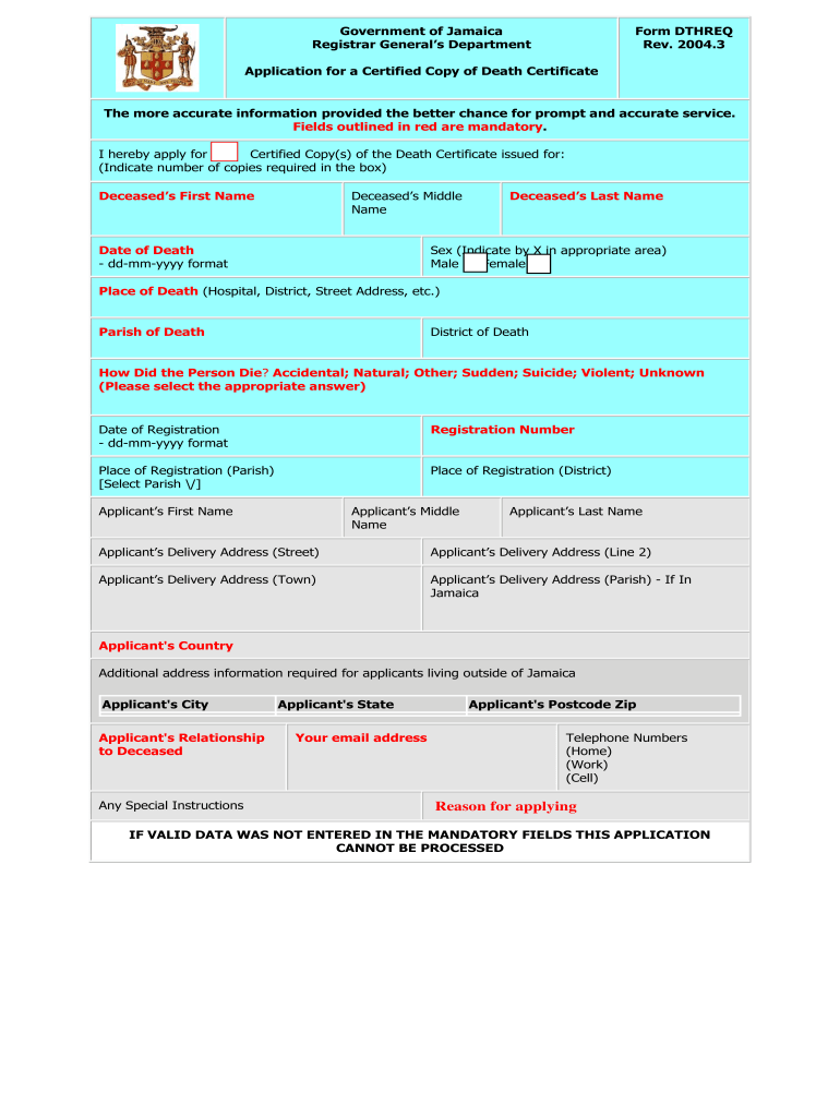 Death Certificate Generator – Fill Online, Printable, Fillable  With Fake Death Certificate Template