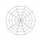 Decagonal Radar Or Spider Diagram Template. Decagon Graph