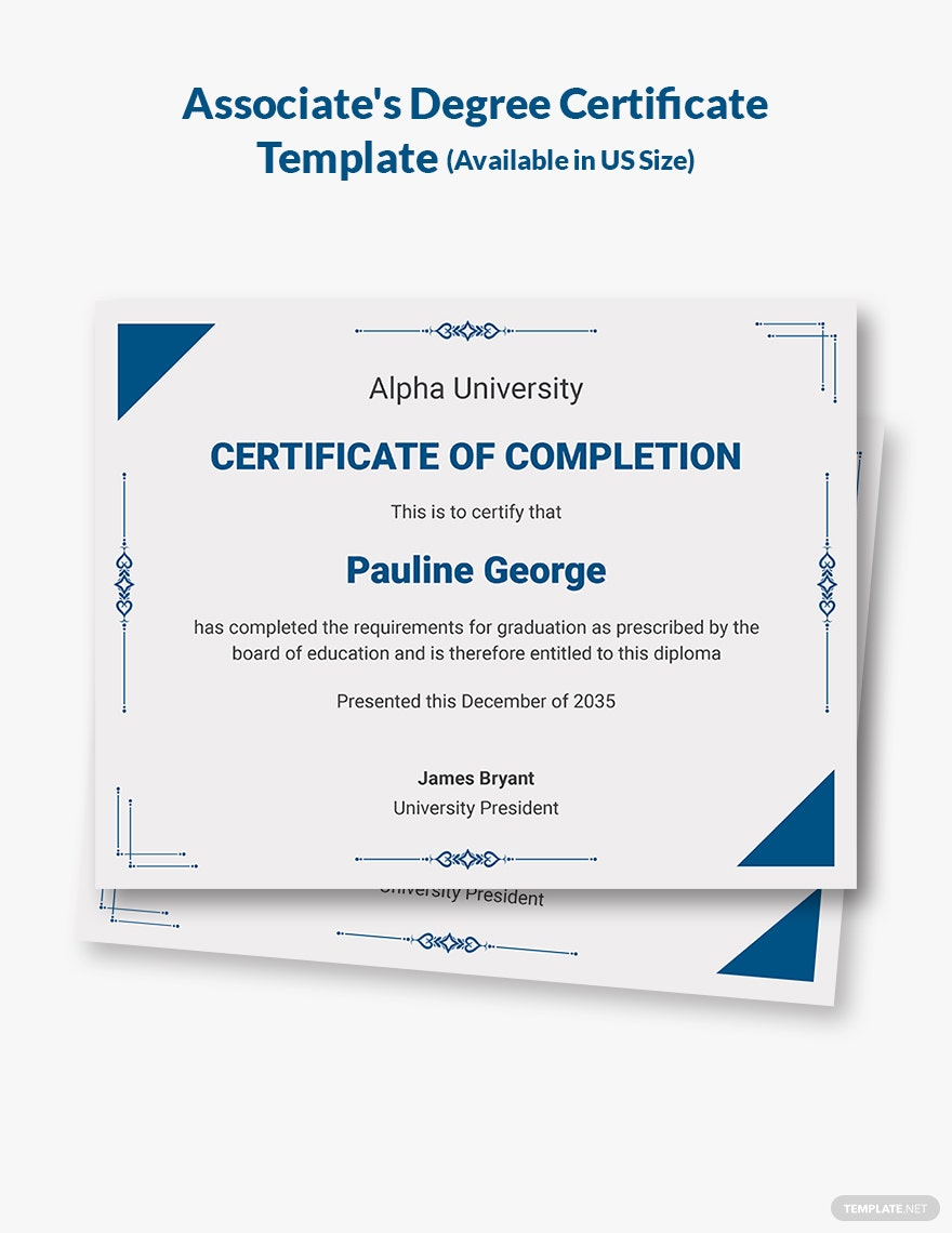 Degree Certificate Templates – Design, Free, Download  Template