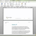 Demonstration Of Word Report Template Intended For Microsoft Word Templates Reports