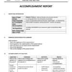 DepEd Accomplishment Report Template  PDF  Business Intended For Weekly Accomplishment Report Template