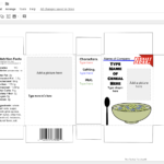 Design A Cereal Box In Google Drawing: Book Report Idea  The  Intended For Cereal Box Book Report Template
