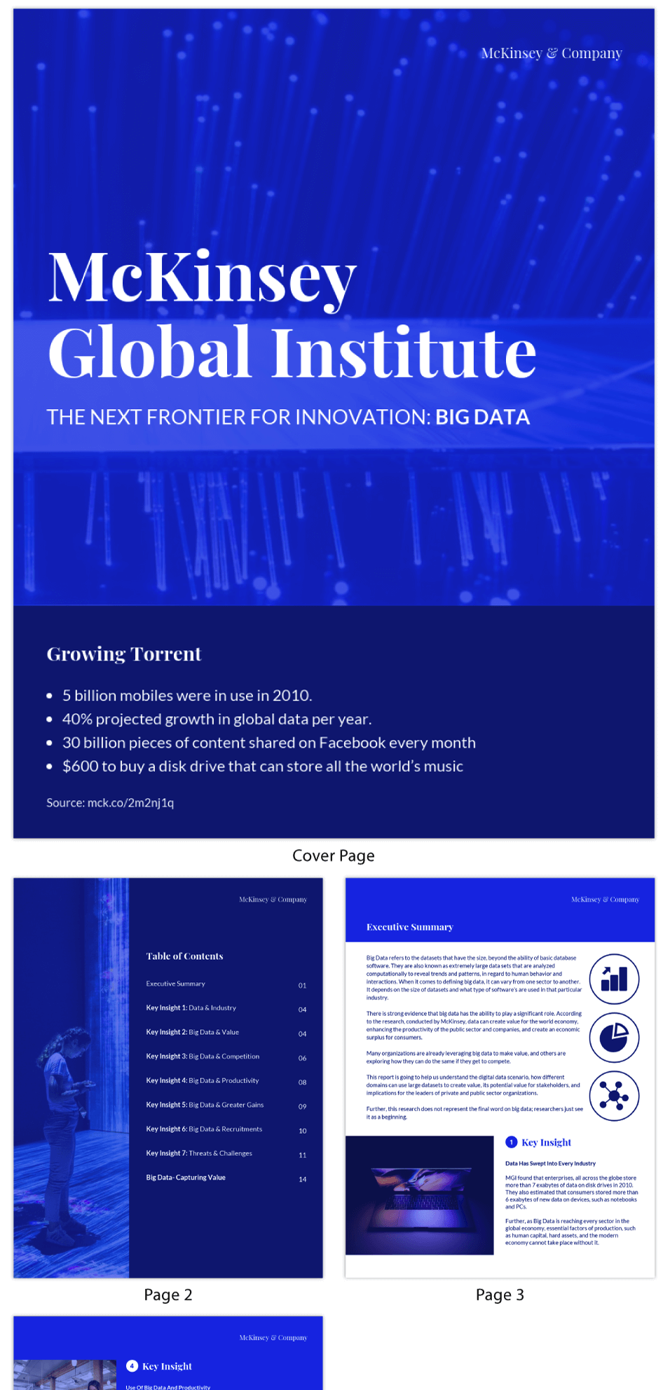 Die Besten Vorlagen Für Beratungsberichte Für Alle Berater Within Mckinsey Consulting Report Template