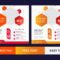Digital Marketing Social Media Post And Web Banner Social Media  Within Social Media Brochure Template