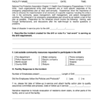 Disaster Drill Form: Fill Out & Sign Online  DocHub For Emergency Drill Report Template